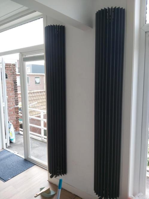 1 Jaga Iguana Circo designradiator wandmodel zwart, Doe-het-zelf en Verbouw, Verwarming en Radiatoren, Gebruikt, Radiator, 800 watt of meer