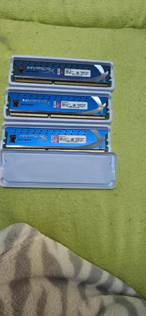 4x Kingston HyperX Genesis RAM (4x 2GB), Computers en Software, RAM geheugen, Zo goed als nieuw, Desktop, DDR3, Ophalen