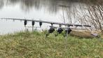 Karpervis set compleet, Watersport en Boten, Hengelsport | Karpervissen, Ophalen of Verzenden, Gebruikt, Complete set