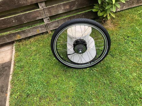 tk:NIEUW Achterwiel 26 inch mat elektromotor,schijfrem 3pins, Fietsen en Brommers, Fietsaccessoires | Aanhangers en Karren, Nieuw
