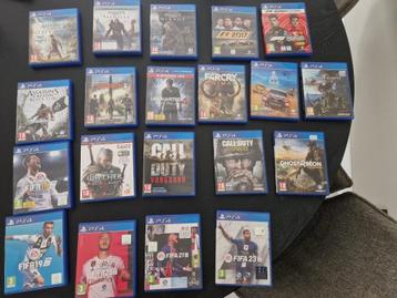 20 Playstation 4 spellen beschikbaar voor biedingen
