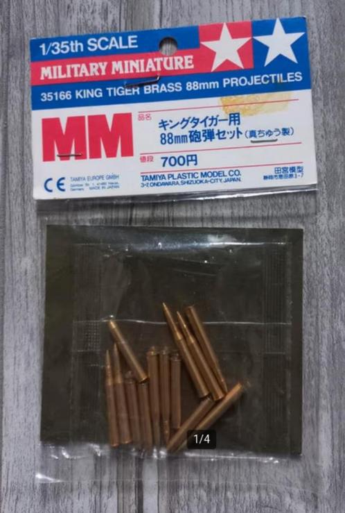 Military Miniature 35166 projectiles, Hobby en Vrije tijd, Modelbouw | Auto's en Voertuigen, Nieuw, Overige typen, 1:32 tot 1:50