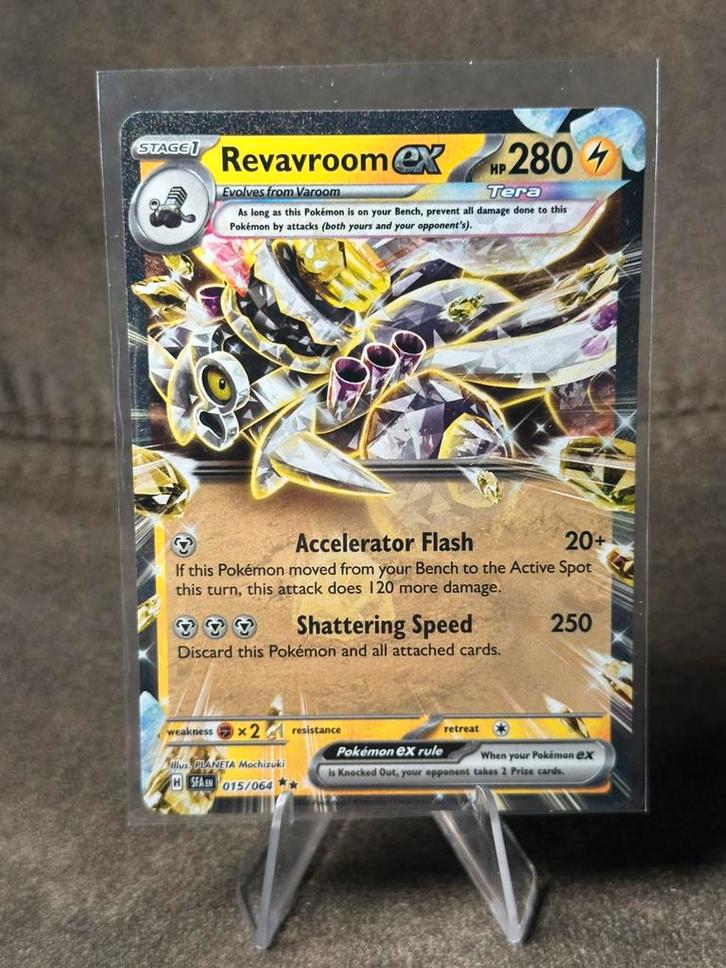 Revavroom Ex #15 015/064 (Pokemon Shrouded Fable), Hobby en Vrije tijd, Verzamelkaartspellen | Pokémon, Zo goed als nieuw, Ophalen of Verzenden