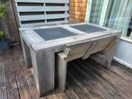 Steigerhouten  tuinset, Ophalen of Verzenden, Gebruikt, Kweektent