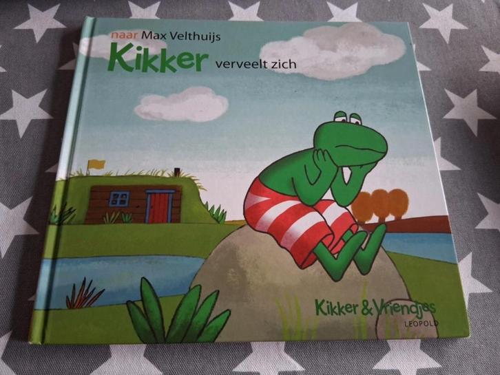 boek max velthuijs - kikker verveelt zich, Boeken, Kinderboeken | Baby's en Peuters, Gelezen, 2 tot 3 jaar, Ophalen of Verzenden