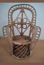 Kleine Peacock chair- vintage plantenverhoger, Ophalen, Gebruikt