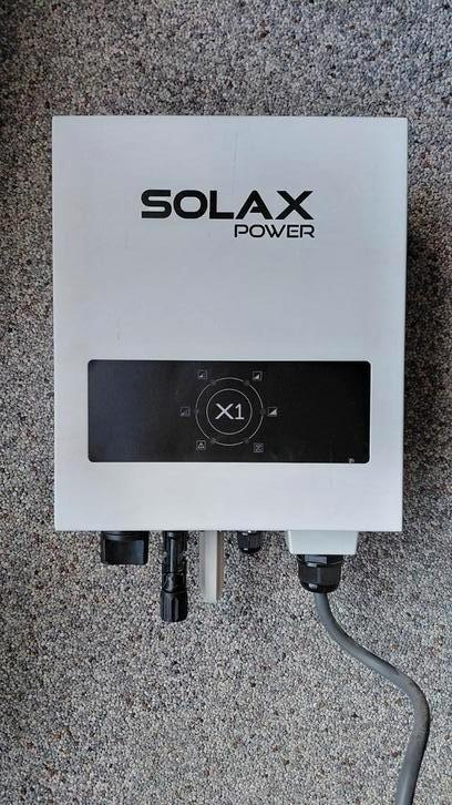 SOLAXpower X1 omvormer, Doe-het-zelf en Verbouw, Overige Doe-het-zelf en Verbouw, Zo goed als nieuw, Ophalen