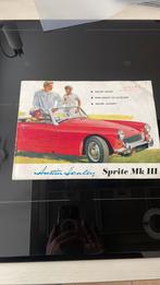 Austin Healey sprite MK3 folder, Boeken, Auto's | Folders en Tijdschriften, Ophalen of Verzenden, Zo goed als nieuw, Overige merken