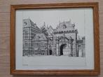 Schilderij Pentekening Mauritspoort te 's-Gravenhage, Ophalen of Verzenden
