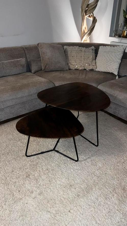 Goossens Fenna Mango Salontafels, Huis en Inrichting, Tafels | Salontafels, Zo goed als nieuw, Minder dan 50 cm, 50 tot 100 cm