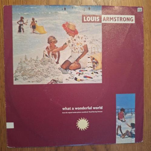 Louis Armstrong - What A Wonderful World (068), Cd's en Dvd's, Vinyl Singles, Gebruikt, Pop, Verzenden