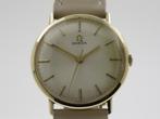 OMEGA Genève 14 karaat goud massief Opwind, Sieraden, Tassen en Uiterlijk, Horloges | Dames, Overige merken, Leer, Polshorloge