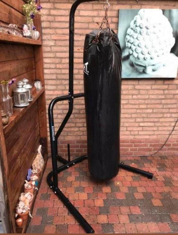 Bokszak standaard incl.zware bokszak 1 koop, Sport en Fitness, Boksen, Zo goed als nieuw, Bokszak, Ophalen