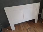 Hemnes hoofdeinde met vakken, Gebruikt, Wit, Tweepersoons, Ophalen of Verzenden