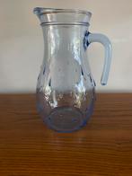 Bormioli Rocco waterkan Italy blauw, Huis en Inrichting, Keuken | Servies, Ophalen of Verzenden, Zo goed als nieuw, Overige stijlen