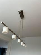 Dimbare lamp met meerdere spots, Huis en Inrichting, Lampen | Hanglampen, Ophalen, Gebruikt, Metaal, 75 cm of meer