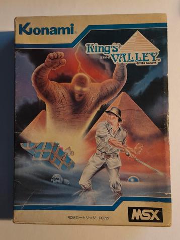 MSX King's Valley Konami JP RC727 CIB beschikbaar voor biedingen