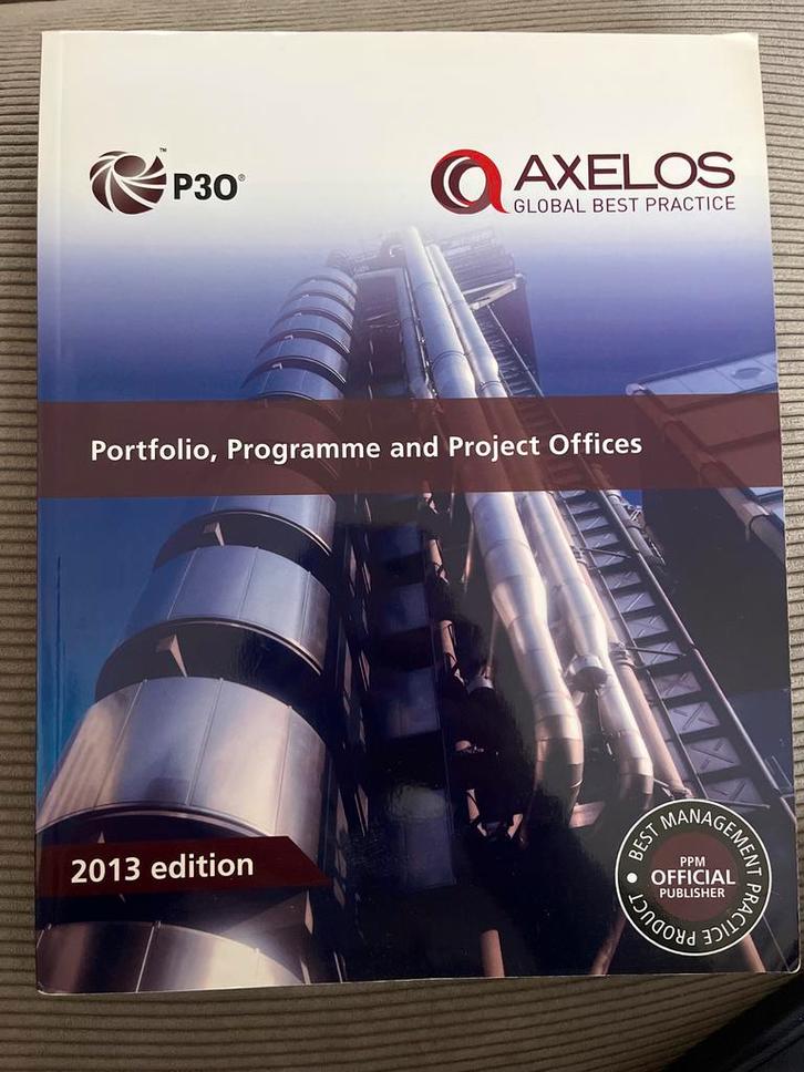 P3O Portfolio, Programme en Project Offices - 2013, Boeken, Studieboeken en Cursussen, Gelezen, Niet van toepassing, Ophalen of Verzenden