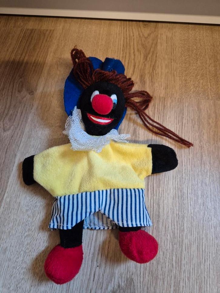 Zwarte piet knuffel handpop, Diversen, Sinterklaas, Ophalen of Verzenden