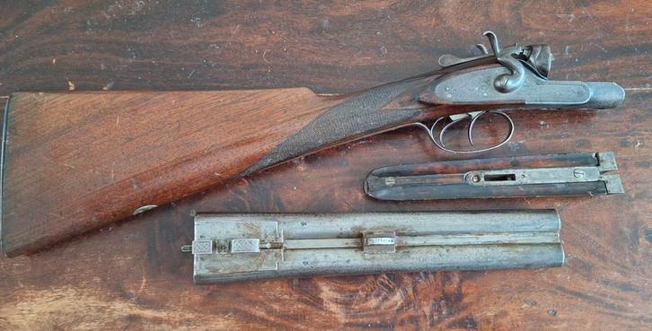 antieke vrijgestelde jachtgeweer, Antiek en Kunst, Antiek | Gereedschap en Instrumenten, Verzenden