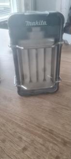 Makita BML360 Bouwlamp/Zaklamp + Accu, Lader & Tester, Ophalen of Verzenden, Gebruikt, Minder dan 50 watt, Lamp