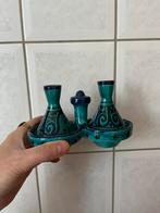 Vintage handgeschilderde Marokkaans traditionele tagine, Ophalen