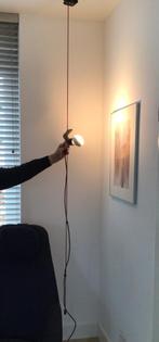 Fontana Arte Shanghai hanglamp Vintage, Huis en Inrichting, Lampen | Hanglampen, Ophalen, Gebruikt, Italiaans design., Metaal