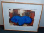 litho Hans van Horck, Blue flow 74/97, Ophalen