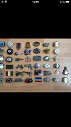 Complete Verzameling buckle riemgesp 1 koop 12,50,€ 96stuk, Ophalen, Losse buckle of gesp, Overige kleuren, Nieuw