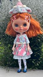 Blythe doll full option custom, Verzamelen, Poppen, Ophalen of Verzenden, Zo goed als nieuw, Pop