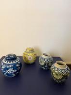 Gemberpot - Set van vier, Antiek en Kunst, Verzenden