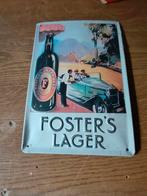 Forster,s lager bier reclame bord, Verzamelen, Biermerken, Ophalen of Verzenden, Zo goed als nieuw, Reclamebord, Plaat of Schild