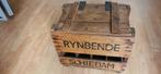 Rynbende Schiedam originele houten klepkrat  B48 x H39 x D35, Ophalen of Verzenden, Gebruikt, Verpakking