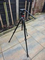 Manfrotto 755B Video/Foto Statief met Balhoofd, Audio, Tv en Foto, Fotografie | Statieven en Balhoofden, Gebruikt, 150 tot 175 cm