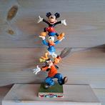Disney traditions Jim Shore Teetering Tower Mickey, Verzamelen, Ophalen of Verzenden, Mickey Mouse, Zo goed als nieuw, Beeldje of Figuurtje
