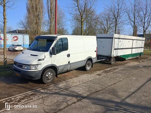 Iveco Daily 50.C.17V/35 Euro 3 2006 Inclusief verkoopwagen, Auto's, Bestelauto's, Particulier, Airconditioning, Elektrische buitenspiegels