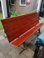 Tuinbank opklapbaar, Ophalen, Gebruikt, Hout