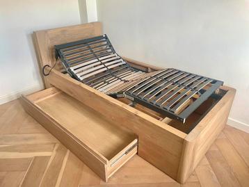 NIEUW! Compleet Massief Eiken Bed van Goossens (model Bibi) beschikbaar voor biedingen