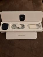 Apple watch 5 series 44mm spacegrey, Ophalen, Zwart, IOS, Zo goed als nieuw