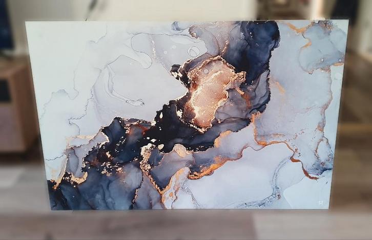 TOF wanddecoratie luxe marmer, Antiek en Kunst, Kunst | Schilderijen | Abstract, Ophalen of Verzenden