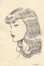 Prent Pin-up Poison Ivy - Berthet 1994, Ophalen of Verzenden, Nieuw, Philip Berthet