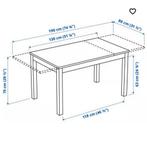 Ikea laneberg eet/bureatafel, Huis en Inrichting, Tafels | Eettafels, Ophalen of Verzenden, Zo goed als nieuw, Rechthoekig, 50 tot 100 cm