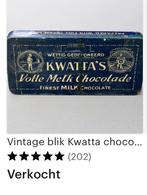 Gezocht, Kwatta blikje, Ophalen of Verzenden, Gebruikt, Overige, Overige merken