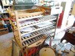 mooi Frans houten bakkersrek / bakkers rek, Ophalen