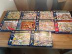 10 x 1000 Jan van Haasteren puzzels Incl.verz.kosten, Ophalen of Verzenden, Zo goed als nieuw, Legpuzzel