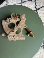 Sextant, messing, Watersport en Boten, Navigatiemiddelen en Scheepselektronica, Ophalen, Gebruikt, Overige typen