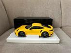 Minichamps Porsche 911 992 Turbo S 2021 Yellow dealer editie, Ophalen of Verzenden, Zo goed als nieuw, Auto, MiniChamps