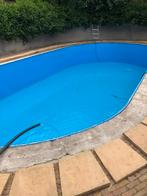 Te koop inbouwzwembad 5x10x1.5 meter, 400 cm of meer, Gebruikt, 80 tot 120 cm, Opzetzwembad