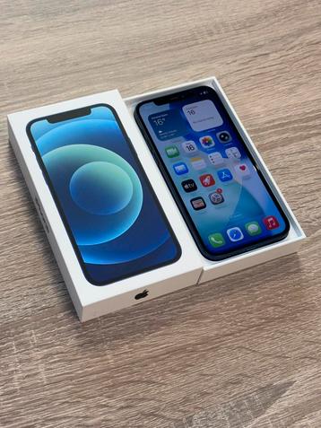 iPhone 12 128gb blauw  - 100% 🔋 beschikbaar voor biedingen