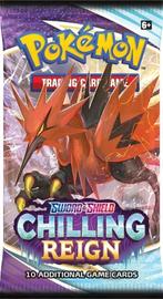 Pokémon Chilling Reign Booster Pack, Ophalen of Verzenden, Nieuw, Booster, Foil